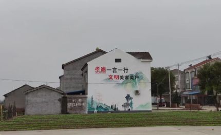 桃江新农村墙绘